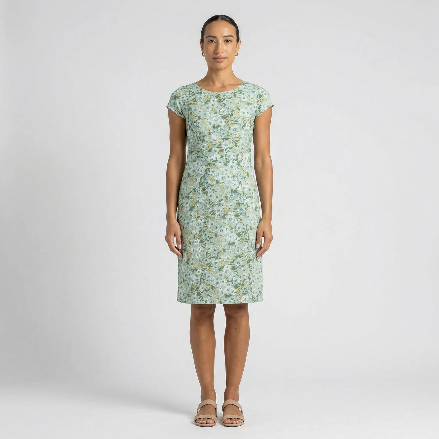 Elegant Casual Dress With Pockets - Samira