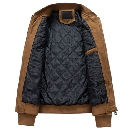 Elegant Men's Bomber-Style Jacket - Dale