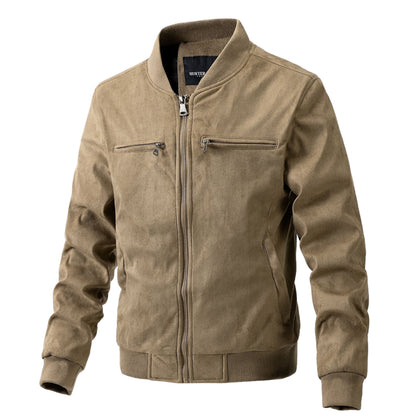 Elegant Men's Bomber-Style Jacket - Dale