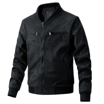 Elegant Men's Bomber-Style Jacket - Dale
