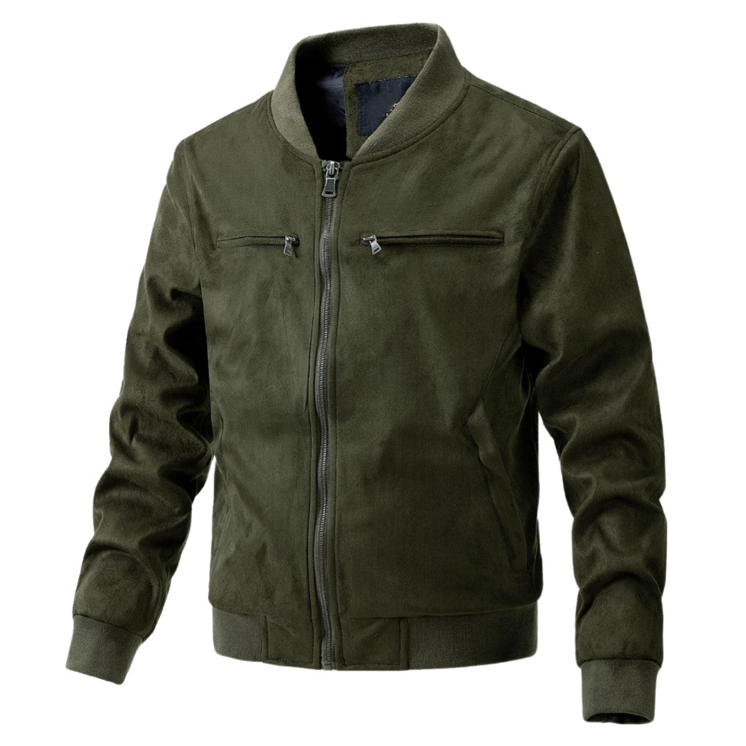 Elegant Men's Bomber-Style Jacket - Dale