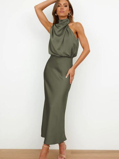 Elegant Party Dress With A Lustrous Finish - Brooke