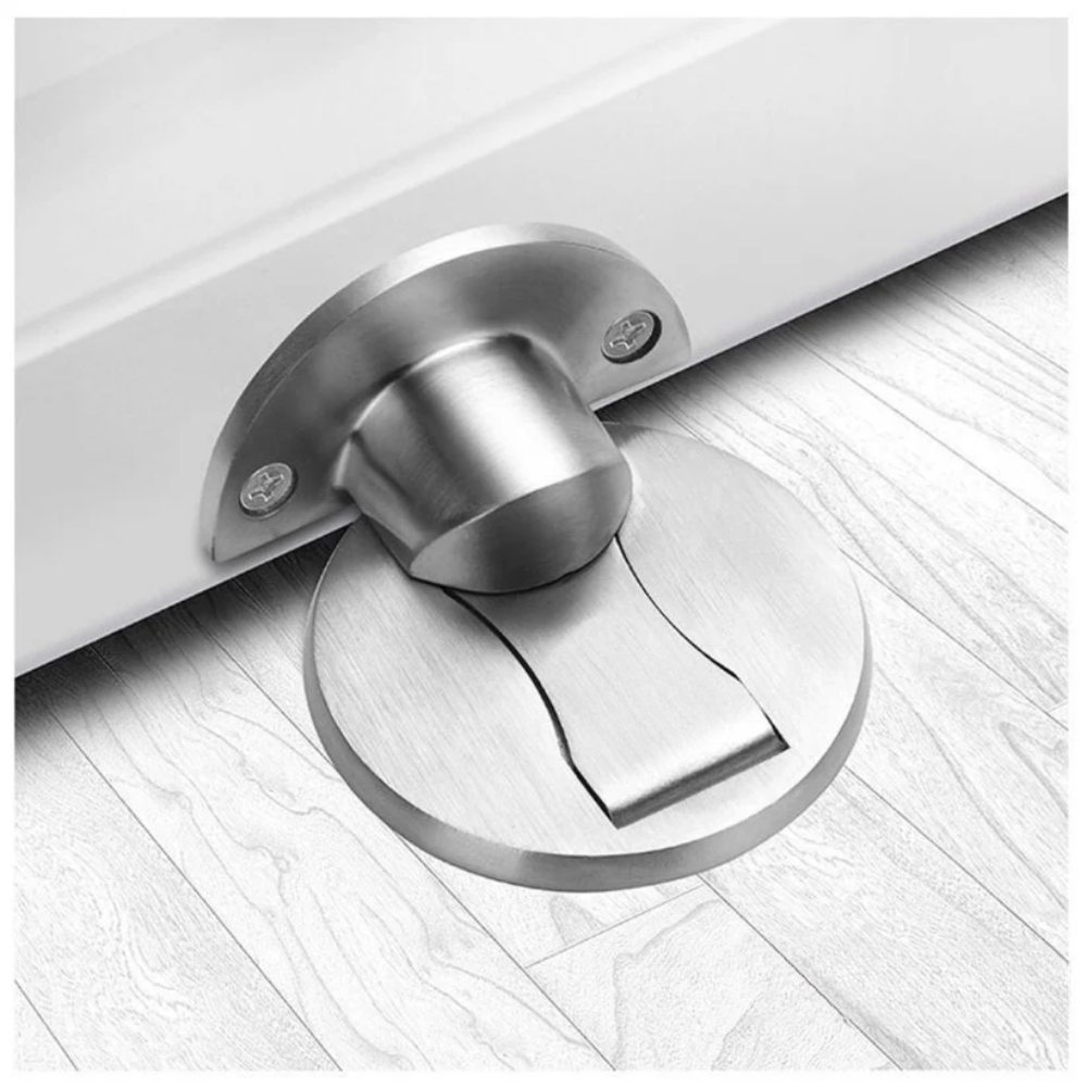 Magnetic Door Stopper with Hidden Mounting Bracket 1