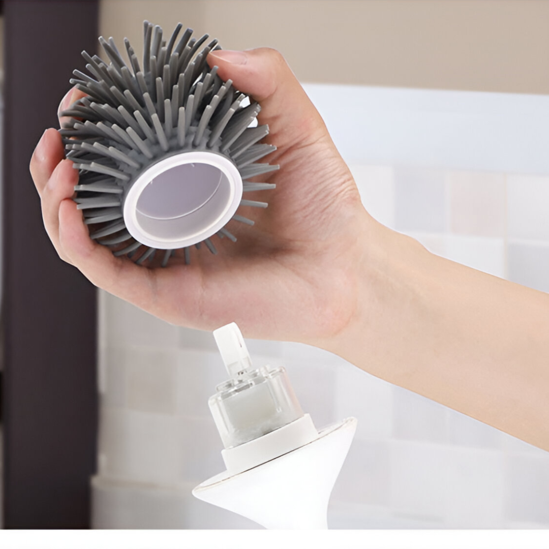 Electric UV Toilet Brush with Dual Head – PureSpin