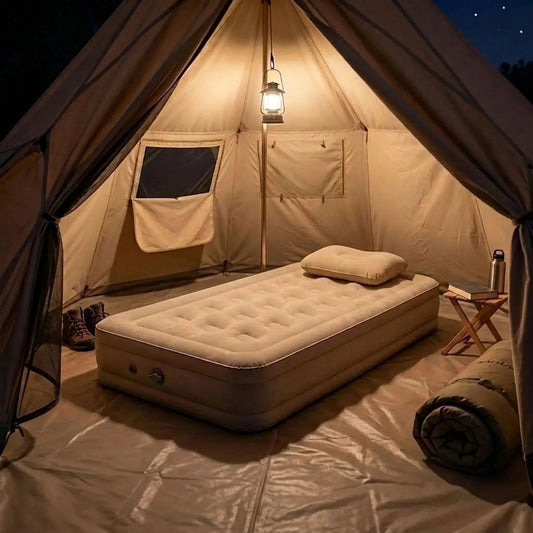 Elevated Inflatable Camping Mattress - Cushiva