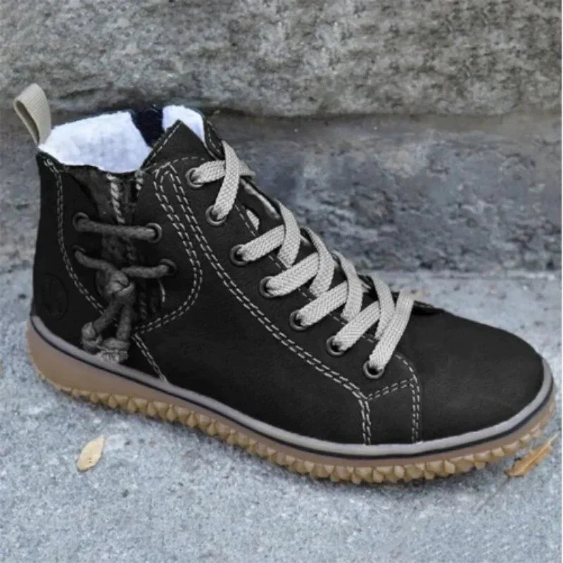 Ladies & Men's Winter Boots Vintage Design with Insulation & Non-Slip Sole – Norena
