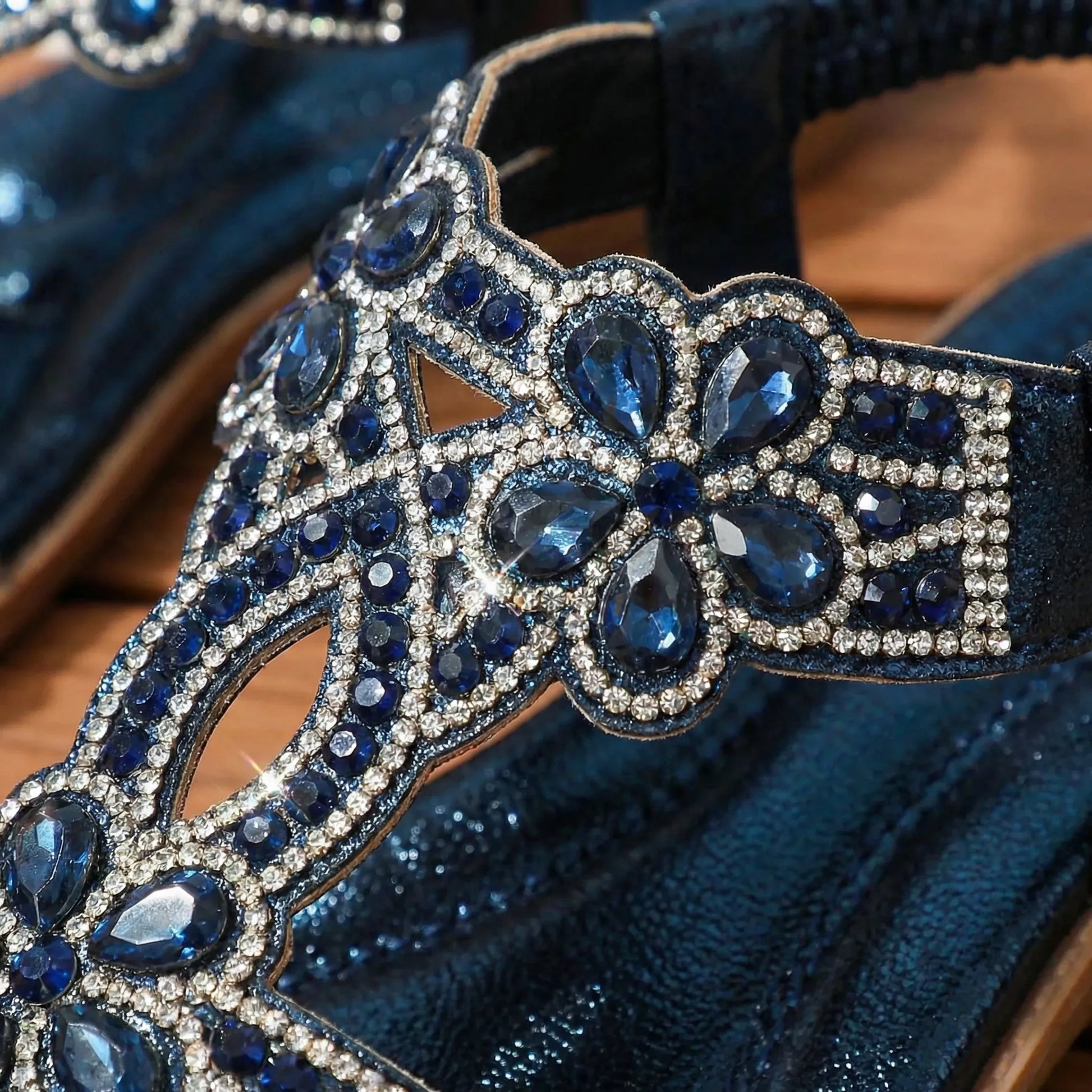 Embellished Orthopaedic Sandals - Alissa