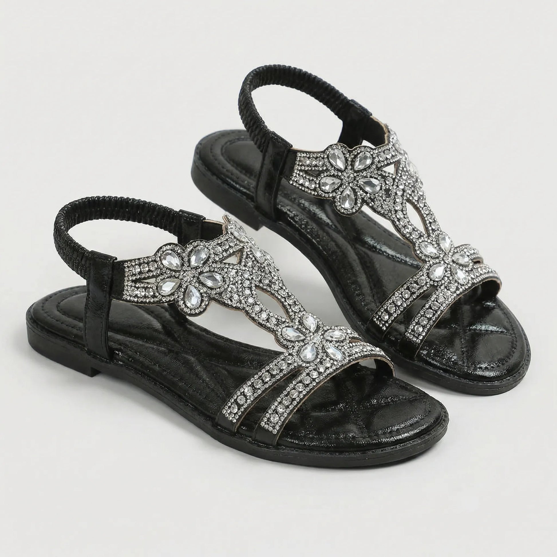 Embellished Orthopaedic Sandals - Alissa