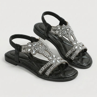 Embellished Orthopaedic Sandals - Alissa