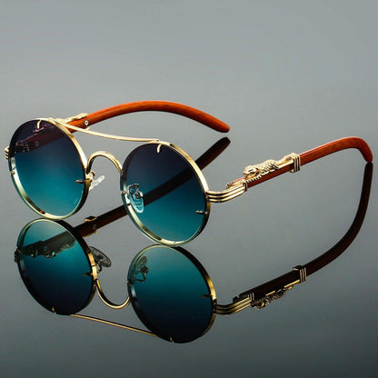Retro Polarized Sunglasses with UV400 Protection 2