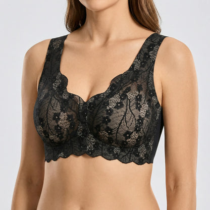 Everyday Front-Fastening Lace Bra - Svenja