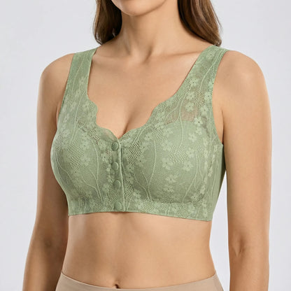 Everyday Front-Fastening Lace Bra - Svenja