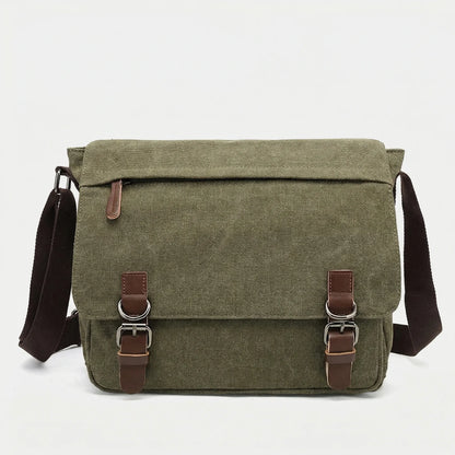 Everyday Man Bag Messenger With Multiple Compartments - Finlay