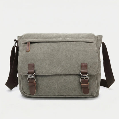 Everyday Man Bag Messenger With Multiple Compartments - Finlay