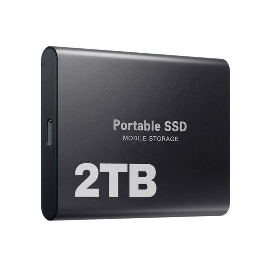 External SSD 2TB USB-C High-Speed Portable Storage Drive 2