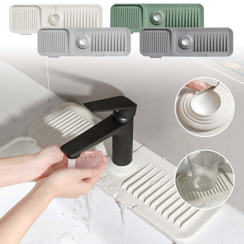 Silicone Draining Mat with Self-Drainage – DripGuard