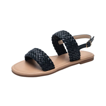 Flat summer shoes with a non-slip sole – Elina