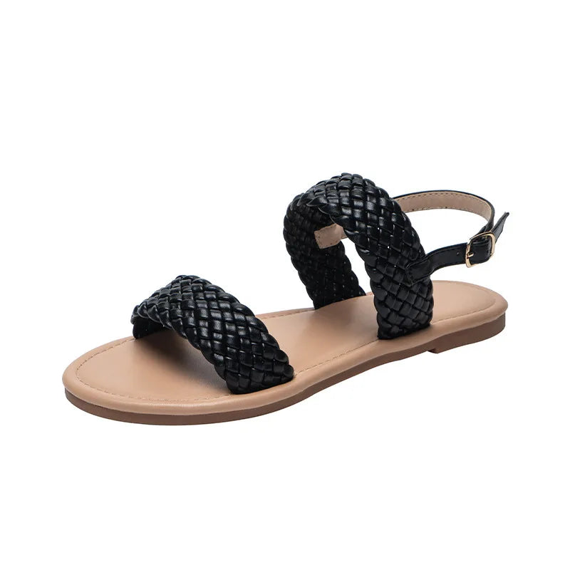 Flat summer shoes with a non-slip sole – Elina