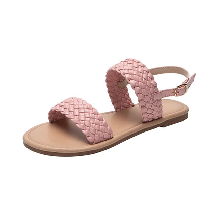 Flat summer shoes with a non-slip sole – Elina