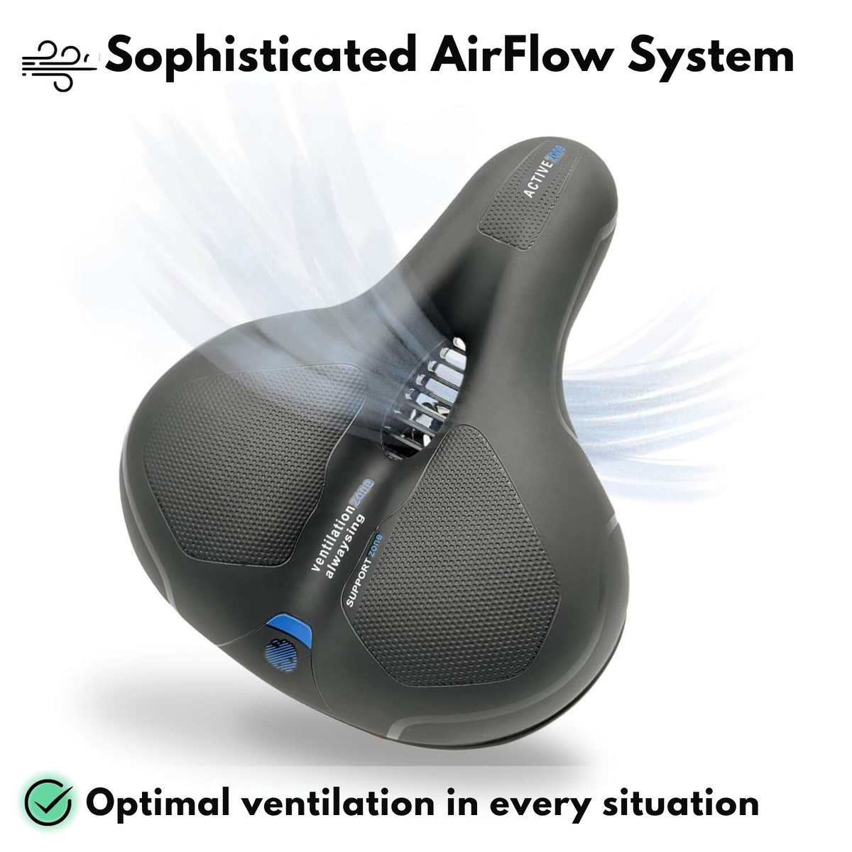 Bike Saddle | Ergonomic Comfort | Shock-Absorbing Design 6
