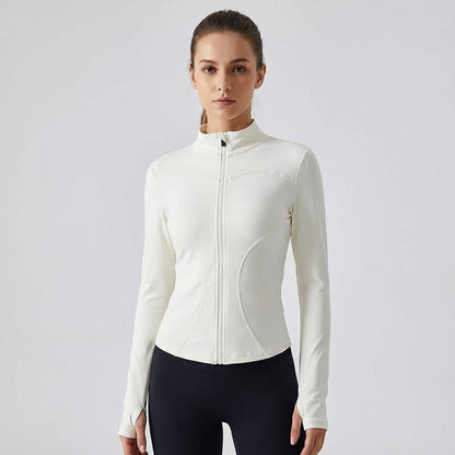 Figurbetonte Activewearjacke Aus Stretch - Georgia