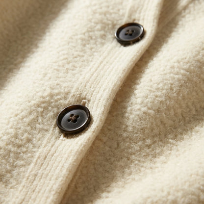 Fitted Casual Cardigan With Pockets - Marlena