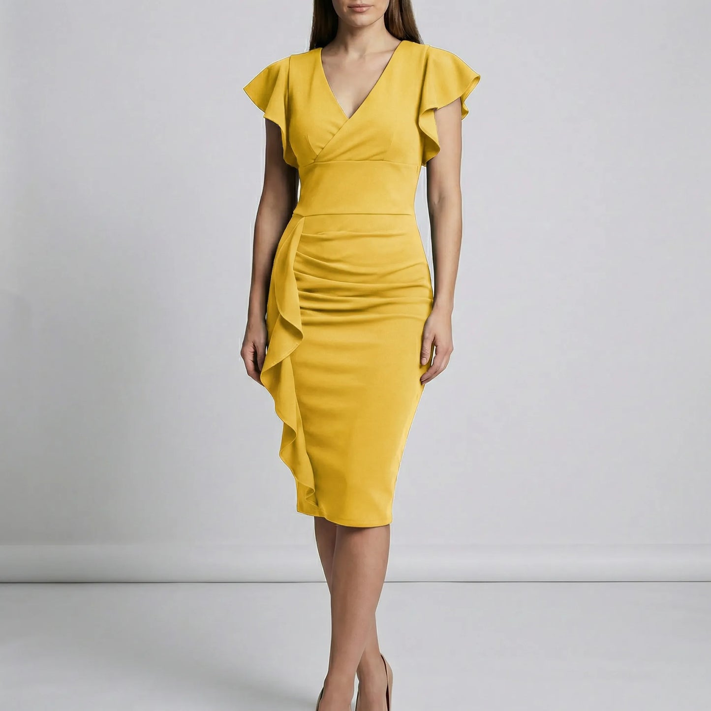 Fitted Cocktail Dress - Maxine