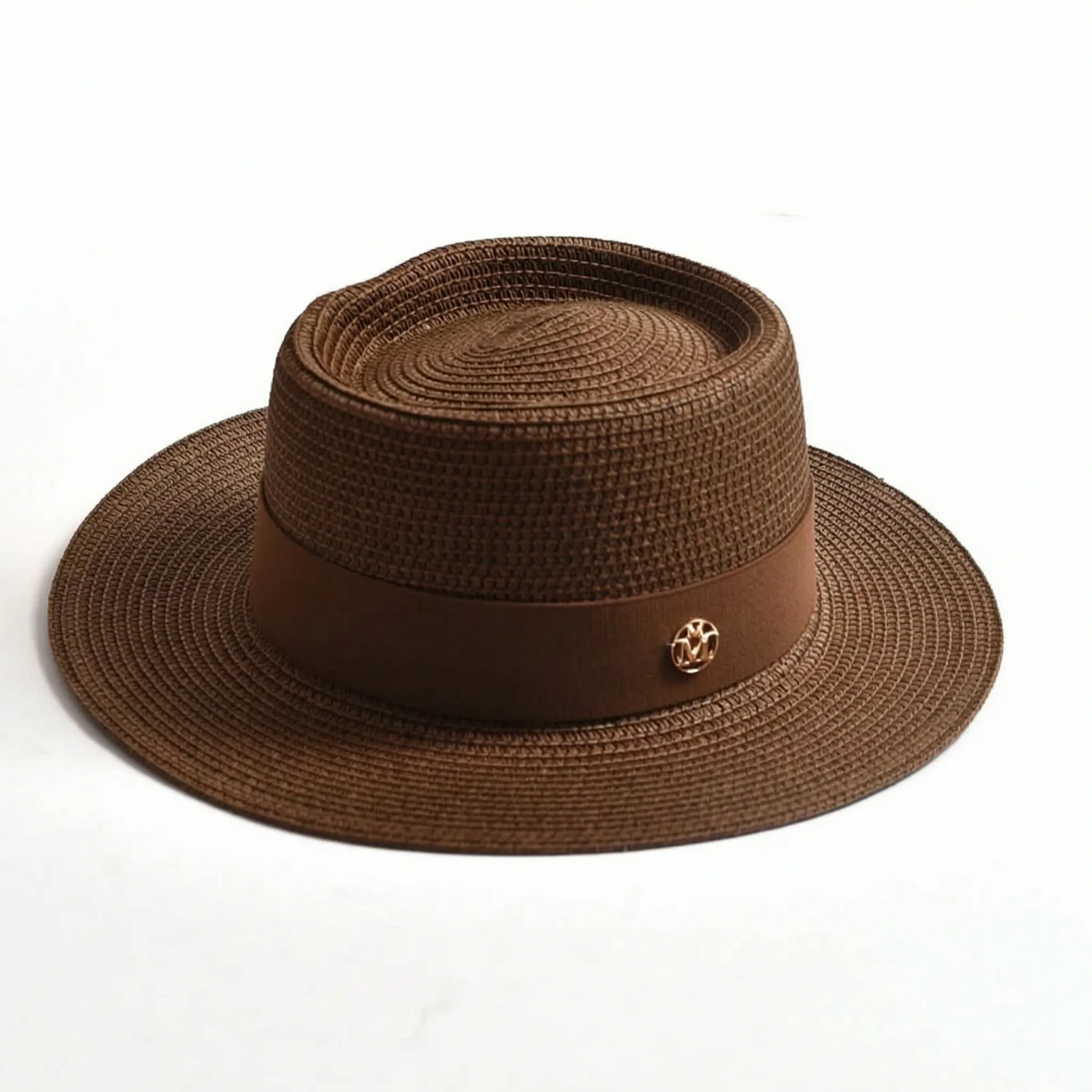 Flat Top Woven Hat - Calypsa