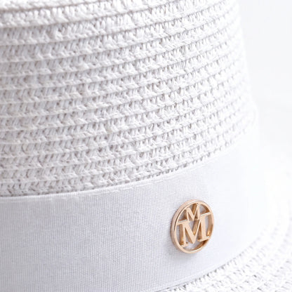 Flat Top Woven Hat - Calypsa