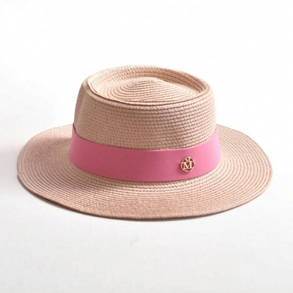 Flat Top Woven Hat - Calypsa
