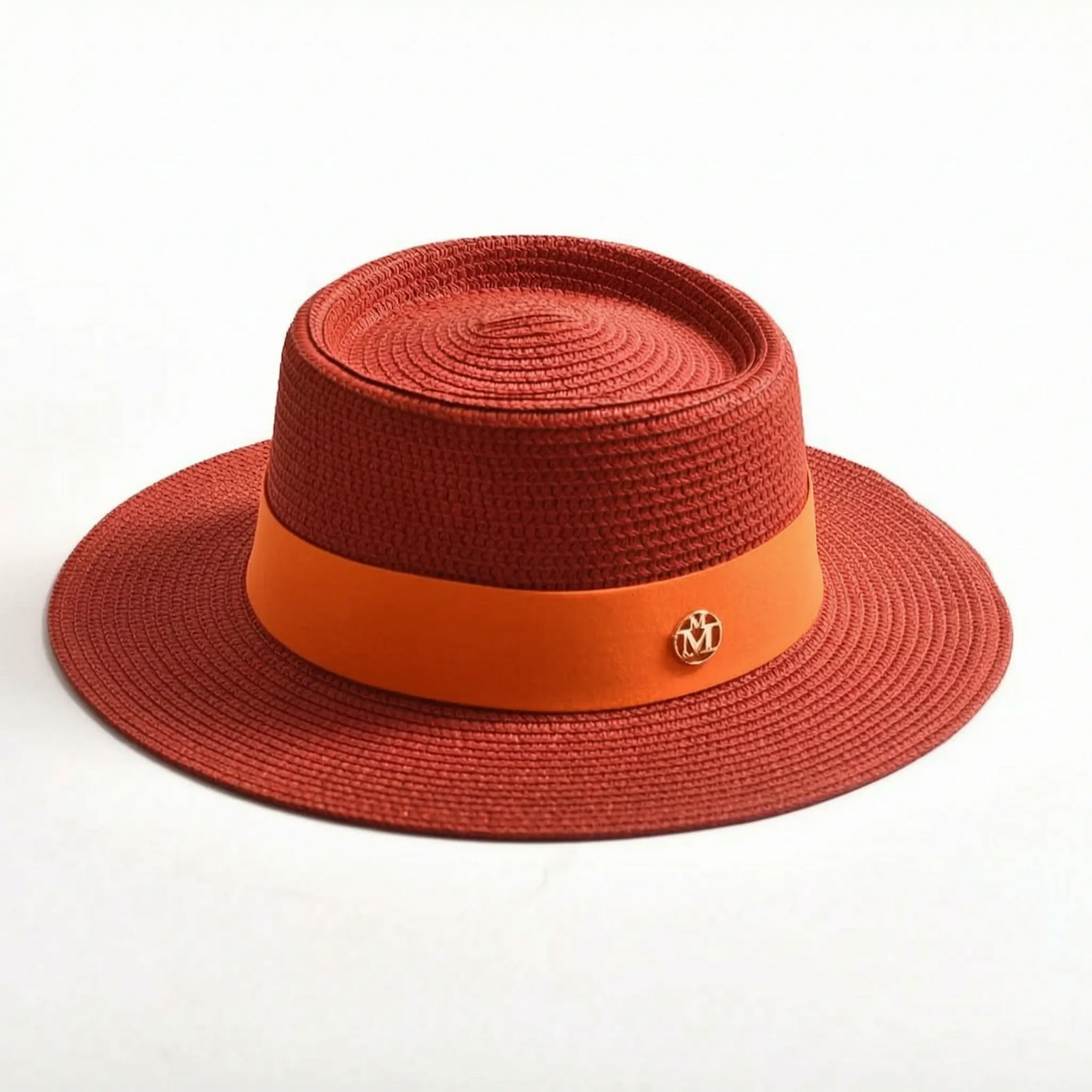 Flat Top Woven Hat - Calypsa