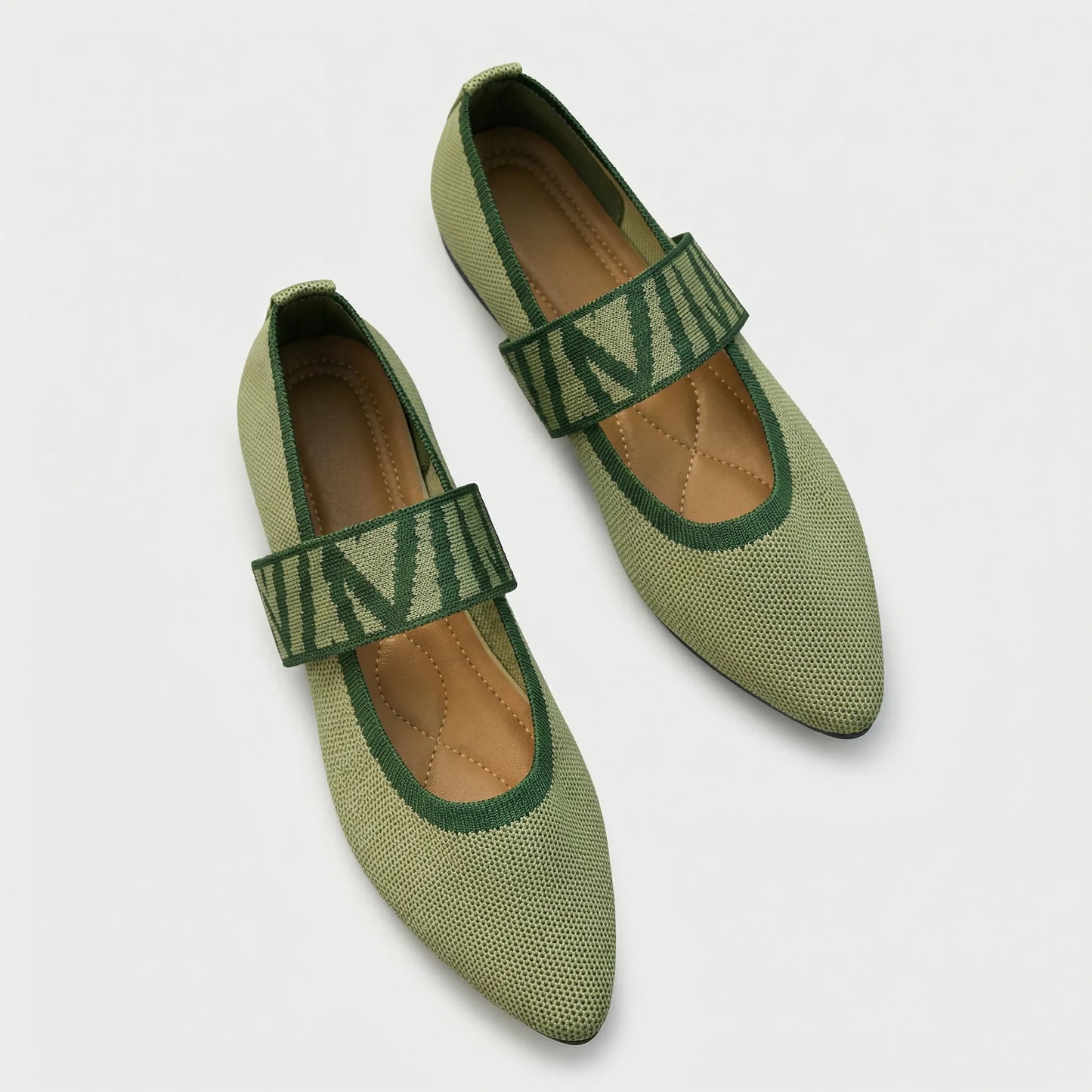 Flat Women's Shoe With Strap - Marissa