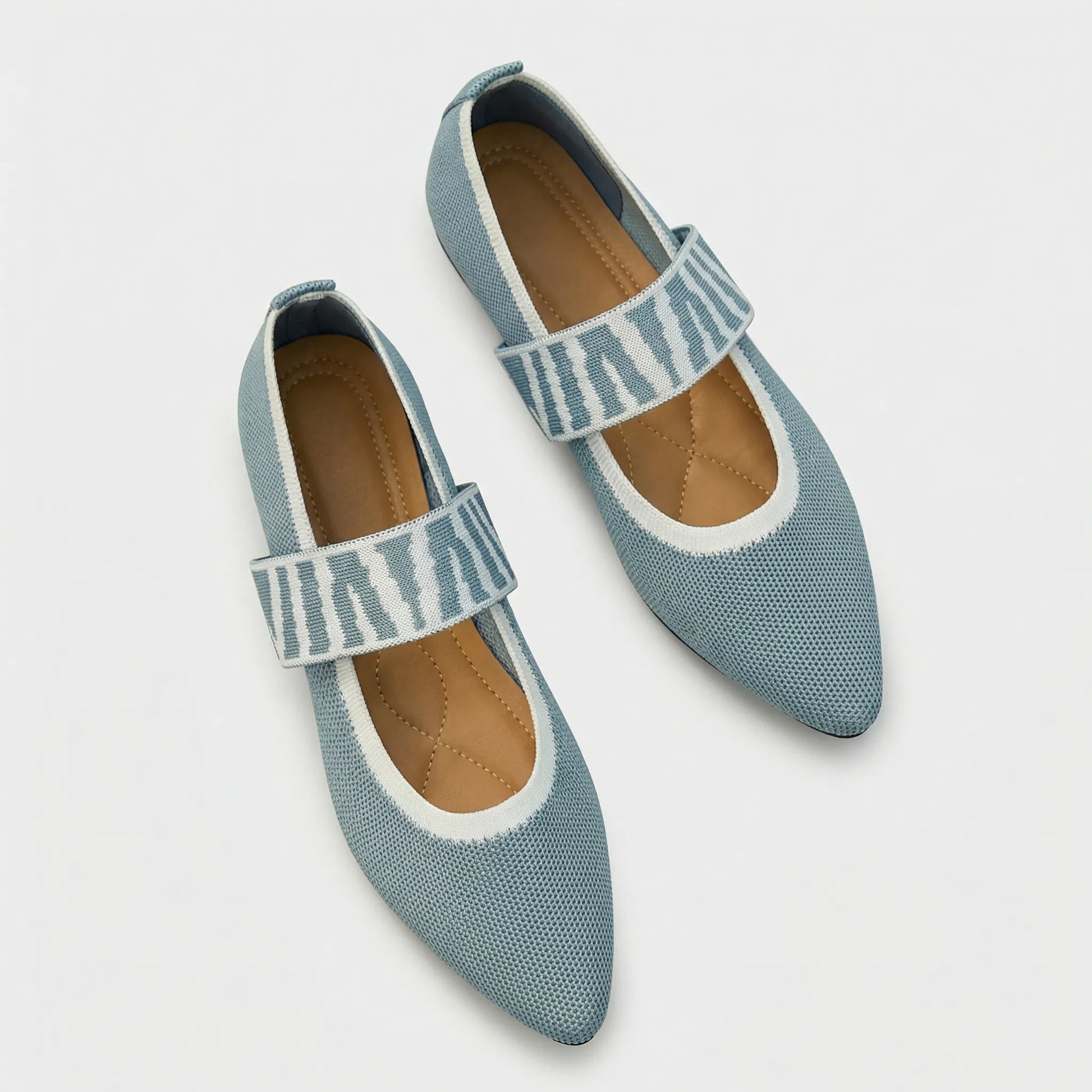 Flat Women's Shoe With Strap - Marissa