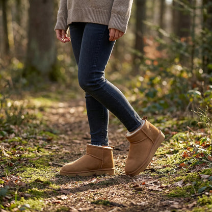 Fleece-Lined Ladies Boots Winter - Mathilda