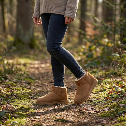 Fleece-Lined Ladies Boots Winter - Mathilda