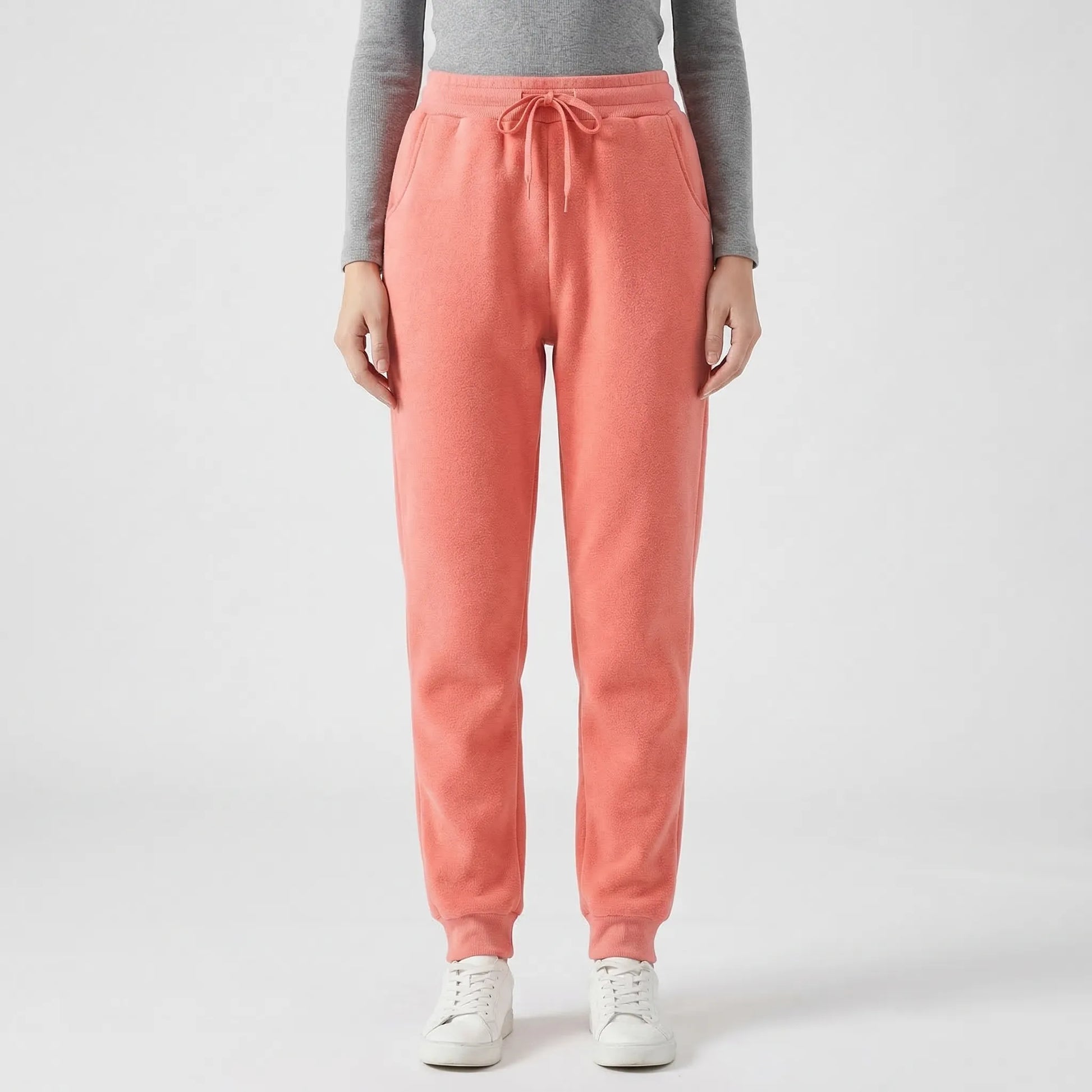 Fleece-Lined Women's Jogger Trousers - Karen