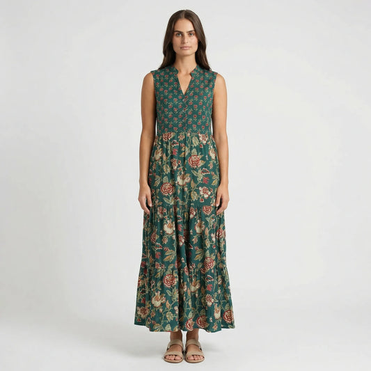 Flowy Long Summer Dress - Alexia