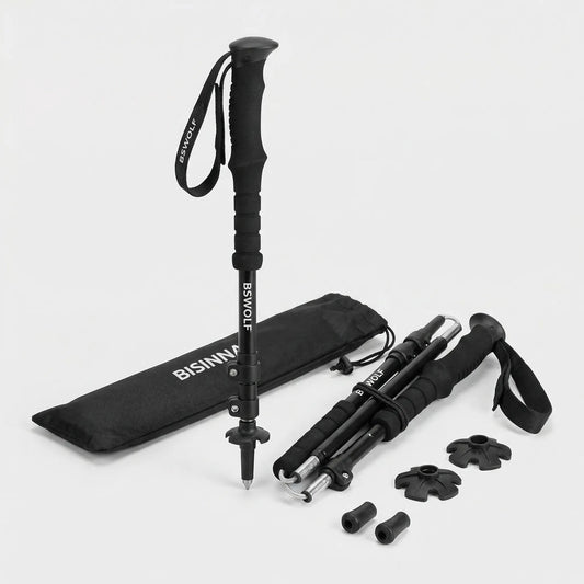 Folding Ultralight Adjustable Trekking Poles -  Trekivo