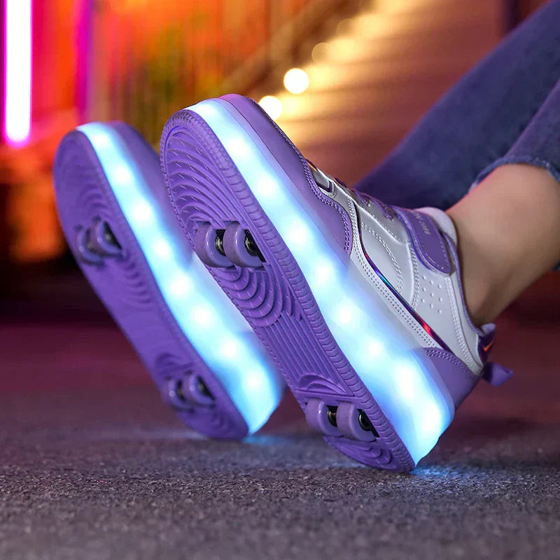 Orthopaedic LED Rollersneakers - Zoe