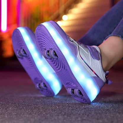 Orthopaedic LED Rollersneakers - Zoe