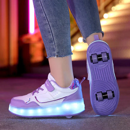 Orthopaedic LED Rollersneakers - Zoe