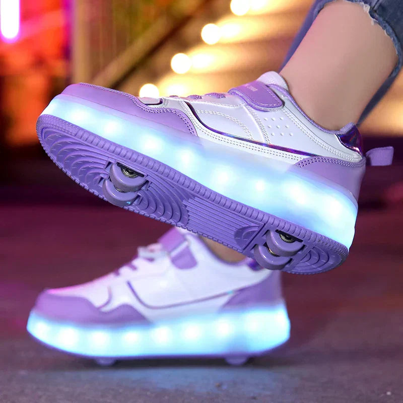 Orthopaedic LED Rollersneakers - Zoe
