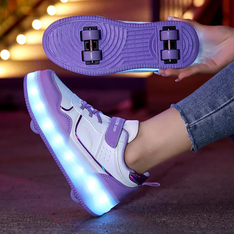Orthopaedic LED Rollersneakers - Zoe