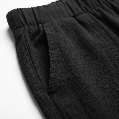 Full-Length Wide-Leg Casual Trousers - Renee