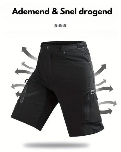 Functional Outdoor Shorts With Zip Fastenings - Howard