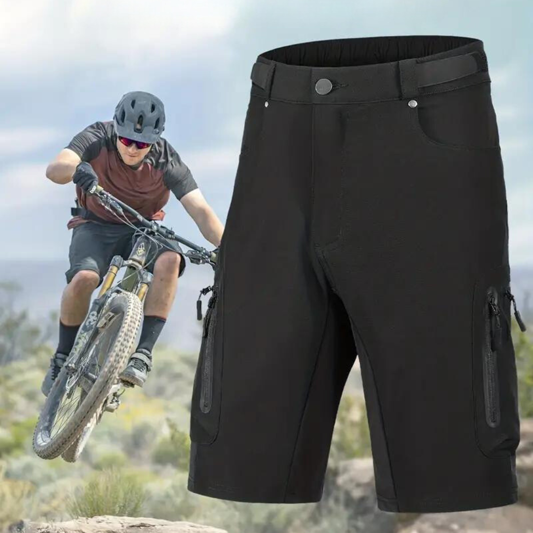 Functional Outdoor Shorts With Zip Fastenings - Howard