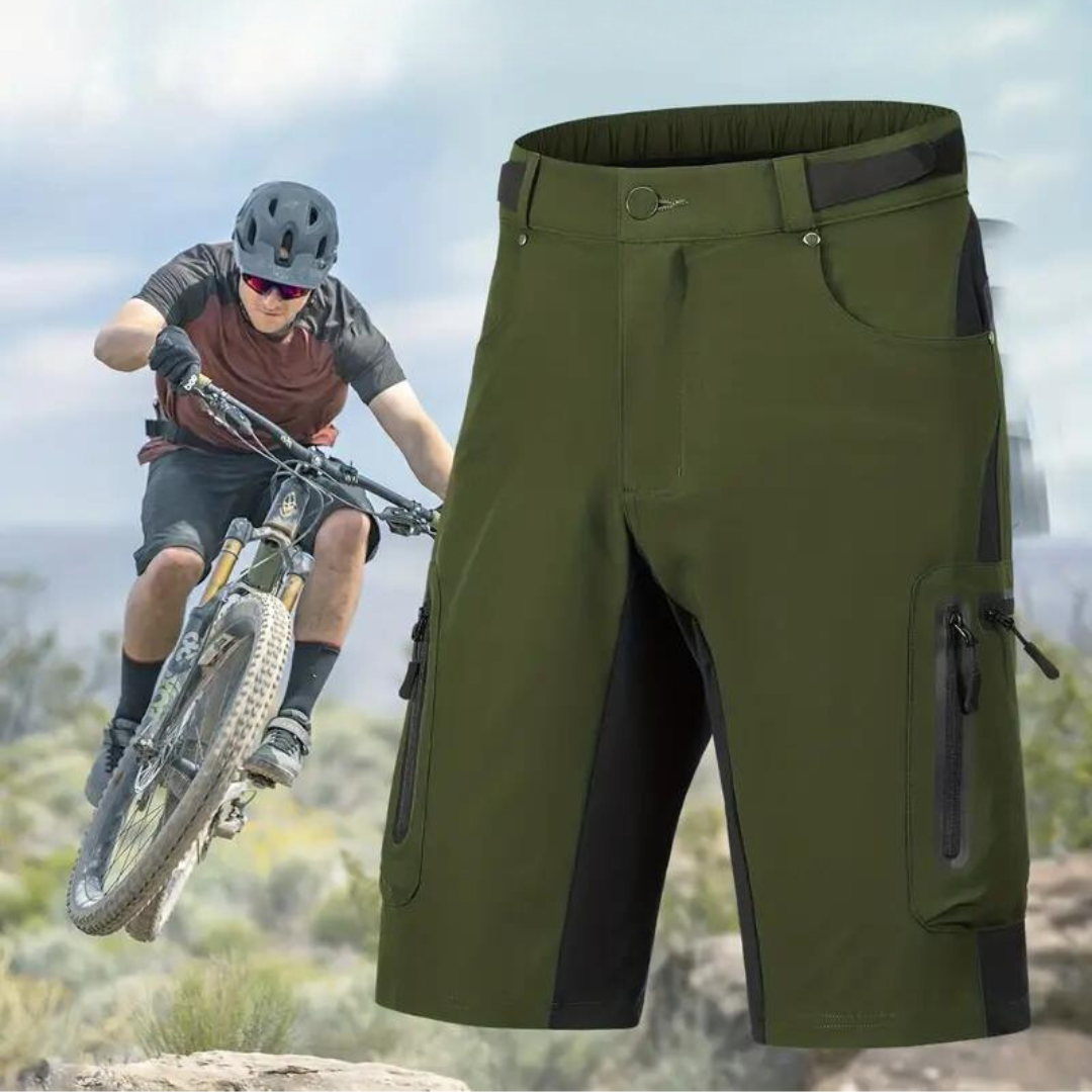 Functional Outdoor Shorts With Zip Fastenings - Howard