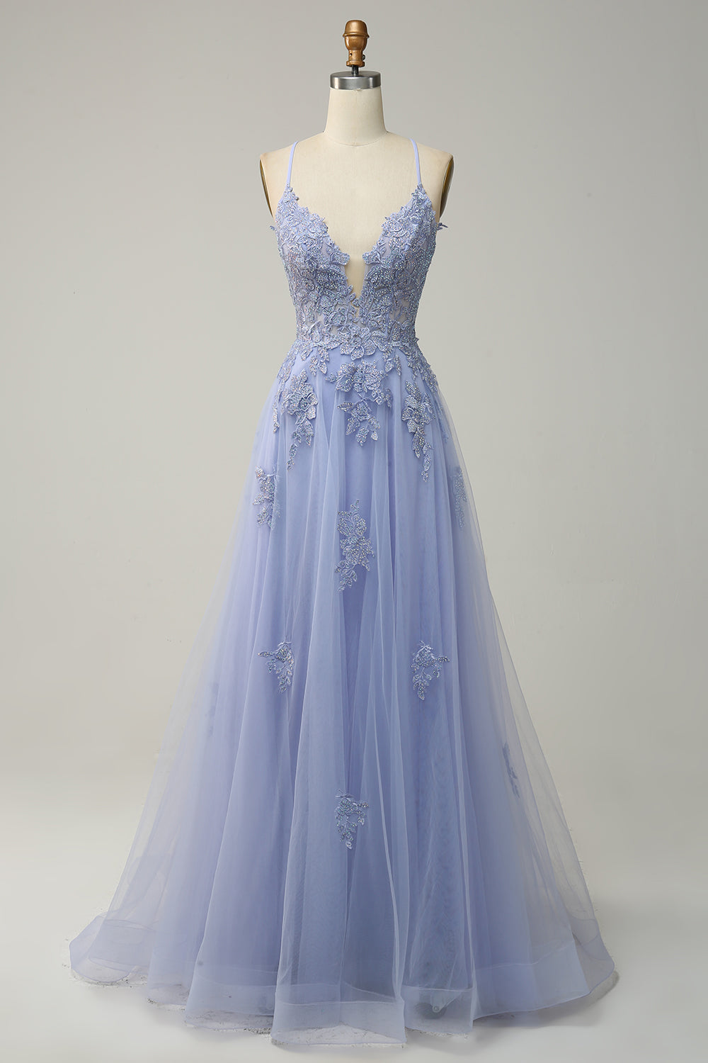 Stylish A-Line Evening Dress - Emilia