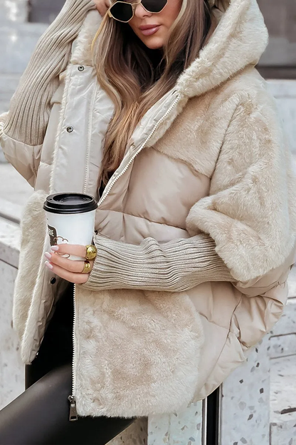 Gefütterte Kurze Winterjacke - Liana