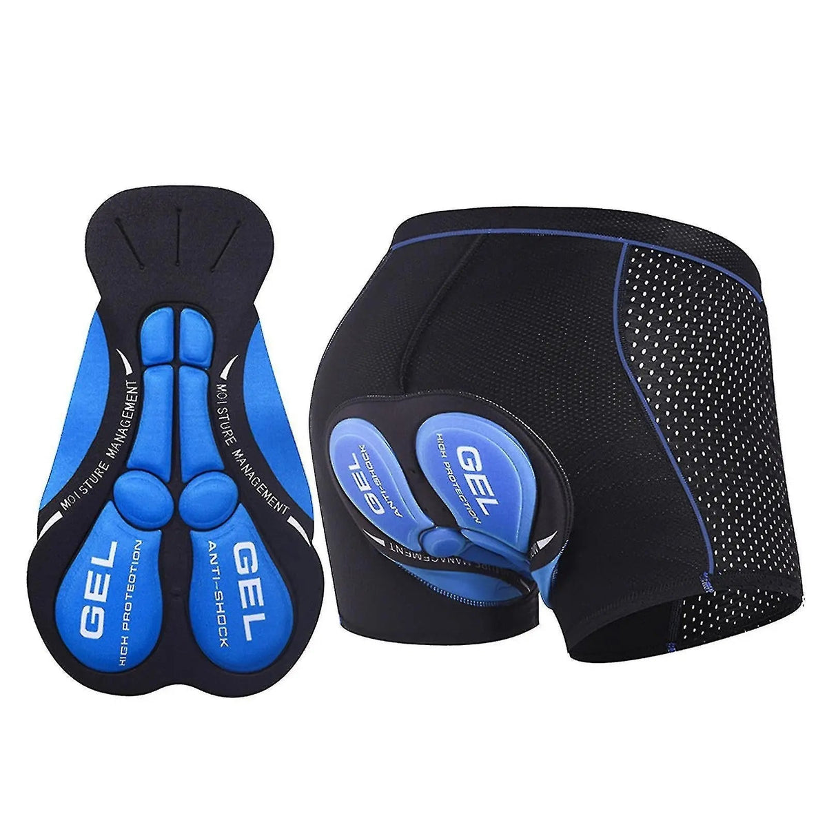 Gel-Padded Cycling Undershorts - Men & Women 1